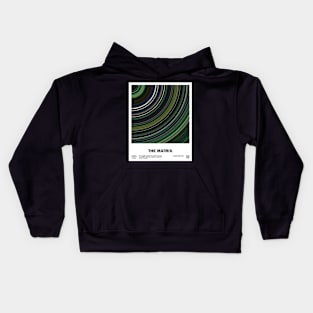 minimal_The_Matrix Abstract Circular Art Movie Kids Hoodie